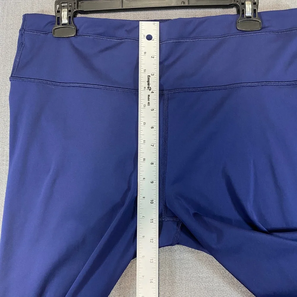 Athleta Accelerate 7/8 Tight Navy Blue Leggings‎ XL 566727-03 SU20